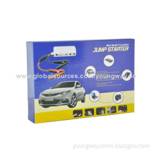 Multifunction Auto Emergency Jump Starter Power Bank, 12,000mAh Capacity